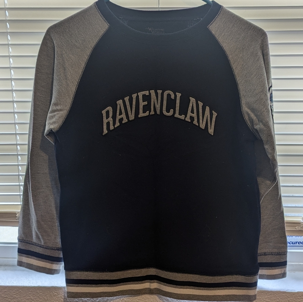 Ravenclaw Navy and Gray House Crest Crewneck